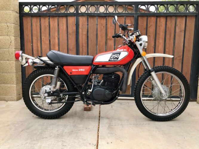 Peter Tremulis' 1975 Yamaha DT250